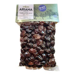 Грецькі в&rsquo;ялені оливки AMFISSA 500 г у вакуумі, TM Ariana 295 фото
