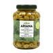 Грецькі оливки GREEN PITTED OLIVES Jumbo без кісточок 850 г, TM Ariana 303 фото 1