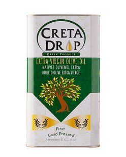 Настоящее оливковое масло Extra Virgin CRETA DROP первый холодный отжим 3 л жесть 181 фото