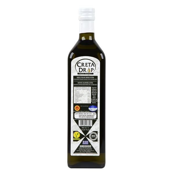 Справжня оливкова олія Extra Virgin CRETA DROP Sitia 1 л 188 фото