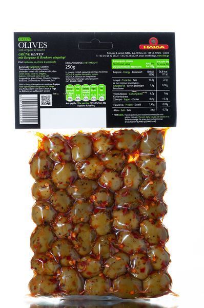 GREEN Agriniou з орегано і буково оливки в вакуумі 250 г 113 фото